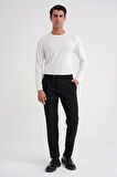P 1174 PANTOLON Comfort SİYAH-1 CASUAL