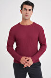 TS 916 T-SHIRT Slim BORDO