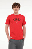 Lumberjack ML Renato 11ITL1030 5fx Kırmızı Erkek T-shirt 101951117