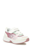U.S. POLO ASSN. LESSER 5FX KIZ ÇOCUK SPOR AYAKKABI PUDRA