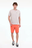 Lumberjack ML KEYS 11YMMT22037 5FX Ekru Erkek Kısa Kol T-Shirt 101948219