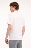 Lumberjack ML ROGER 11OTD2-31 5FX 101940574 Erkek Tişört Ekru S-XXL 