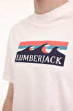 Lumberjack ML ROGER 11OTD2-31 5FX 101940574 Erkek Tişört Ekru S-XXL 