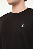 Lumberjack MB CT100 PES C T-SH 5FX Siyah Erkek Kısa Kol T-Shirt