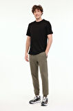 LUMBERJACK MB CT110 PM C NK T-SH 5FX ERKEK KISA KOL TİŞÖRT SİYAH