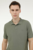 LUMBERJACK MB CT953 POLO T-SH 5FX ERKEK KISA KOL POLO TİŞÖRT HAKİ