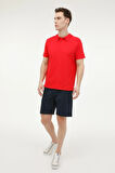 Lumberjack M-CT953 BASIC 5FX Kırmızı Erkek Kısa Kol Polo T-Shirt CT953
