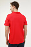 Lumberjack M-CT953 BASIC 5FX Kırmızı Erkek Kısa Kol Polo T-Shirt CT953