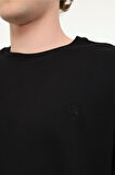 Lumberjack MB SN75 C NECK SW 5FX 101939612 Erkek Sweatshirt Siyah S-XXL 