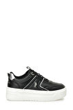 U.S. Polo Assn. CLARKE 5FX 101946718 Kadın Sneaker Ayakkabı Siyah 36-40 