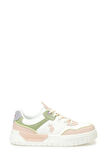 U.S. Polo Assn. CANDY 5FX 101946942 Kadın Sneaker Ayakkabı Bej Beyaz Yeşil 36-40 