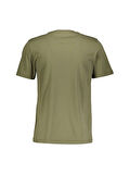 Lumberjack 5Fx CT106 Basic V Neck Tişört Haki Erkek Kısa Kol Tişört 101939413