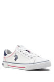 U.S POLO ASSN. RACHEL 5FX BEYAZ KADIN KETEN SNEAKER