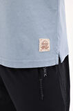 MB C NECK 11BS38 5FX Mavi Erkek Kısa Kol T-Shirt