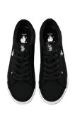 U.S.POLO ASSN TEO 5FX SİYAH CASUAL ANATOMİK SPOR GÜNLÜK AYAKKABI