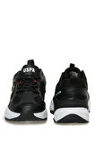 U.S. Polo Assn. MAYBE WMN 5FX 101947172 Kadın Spor Ayakkabı Siyah Beyaz 36-40 