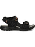 KİNETİX MENDEZ 5FX SİYAH TURUNCU CIRTLI COMFORT CASUAL SPOR SANDALET