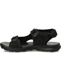 KİNETİX MENDEZ 5FX SİYAH TURUNCU CIRTLI COMFORT CASUAL SPOR SANDALET