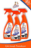 Süper Güç Çok Amaçlı Temizleyici 750 ml 3'lü Set