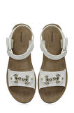POLARİS 166929.Z5FX COMFORT KADIN SANDALET BEYAZ