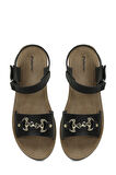 POLARİS 166929.Z5FX COMFORT KADIN SANDALET SİYAH