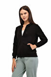 Lumberjack WB SN77 5PR Kadın Kapişonlu Tam Fermuarlı Sweat 102024675