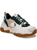 Us Polo Assn Tracky Beyaz-Yeşil Kadın Sneaker