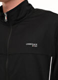 Lumberjack 102024099 5W,ML FALL 18ITL705 5PR,S Siyah Regular Fit Erkek Zip Ceket