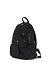 Lumberjack 5W Krkl Basic Bzklu Srt 5Pr Sirt 35X23X8 Siyah Unisex Spor Çanta