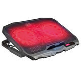 Blueforce Speeder Sx-15 4 Adet Fanlı 9"-17" Inç Ledli Lcd Kontrol Panelli Standlı Notebook Laptop Soğutucu
