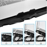 Blueforce Speeder Sx-15 4 Adet Fanlı 9"-17" Inç Ledli Lcd Kontrol Panelli Standlı Notebook Laptop Soğutucu