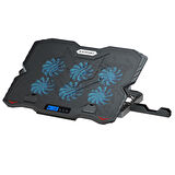 Blueforce Sx-35 Snower Siyah 6 Fanlı Notebook Soğutucu Stand