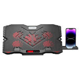 Blueforce Sx-25 Faster Siyah 5 Fanlı Notebook Soğutucu Stand