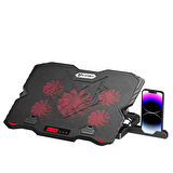 Blueforce Sx-25 Faster Siyah 5 Fanlı Notebook Soğutucu Stand
