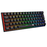 Blueforce Runner Rgb Mekanik Gaming Oyuncu Klavyesi Blue Switch Q Siya