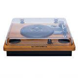 Blueforce Soprano Retro Ahşap Pikap Plak Çalar Bluetooth Usb Hafıza Kartı Aux Dahili Hoparlör 33-45-78