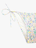 Çiçek Desenli Gipeli Yanları Bağlamalı İpli Bikini Altı
