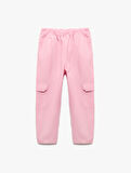 Cep Detaylı Pamuklu Basic Jogger Pantolon