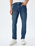 Slim Fit Kot Pantolon - Brad Jean