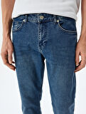 Slim Fit Kot Pantolon - Brad Jean