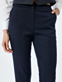 Slim Fit Cepli Cigarette Kumaş Pantolon