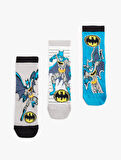 3'lü Batman Baskılı Çorap Seti Lisanslı