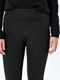 Yüksek Bel Slim Fit Spor Tayt