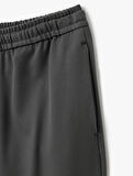 Viskon Karışımlı Cep Detaylı Beli Bağcıklı Eşofman Pantolon