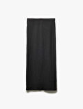 Standart Bel Slim Fit Dokulu Midi Boy Kalem Etek