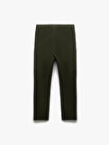 Pamuklu Cep Detaylı Slim Fit Chino Pantolon