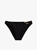 Astarlı Metal Aksesuar Detaylı Bikini Altı