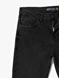 Normal Bel Pamuklu Skinny Fit Jean Pantolon - Michael Jean