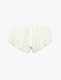 Fiyonk Detaylı Mini Bridal Saten Şort Pijama Altı
