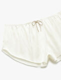 Fiyonk Detaylı Mini Bridal Saten Şort Pijama Altı